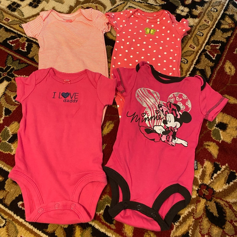 3M Baby Girl Onesie